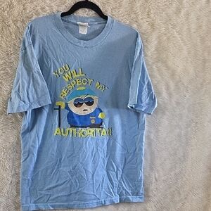Light Blue Kids Graphic Tee